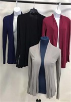 4 Hip Length Ladies Cardigan Sweaters Sz S