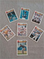 Lot of 7 Kmart  All Star baseball cards