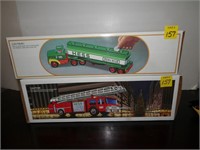 1984 & 1986 Hess Trucks