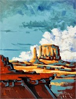 Monument Valley (16" X 20" Canvas)