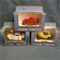 (3) Ertl Die-Cast Classic Vehicles