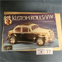Barris Kustom Rolls/VW Plastic Model