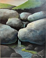 Boulder Creek (16" X 20" Canvas)