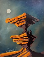 Desert Moon 1 (16" X 20" Canvas)