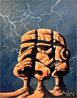 Stormtrooper Desert (16" X 20" Canvas)