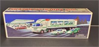 1997 New Hess truck and racers never opened in Box
