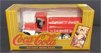ERTL Coca-Cola 1/25 scale Die-Cast Bank tank car