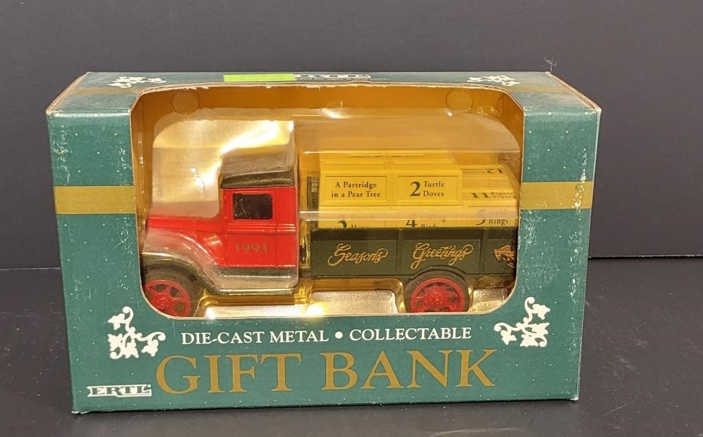 Hess trucks and collectible car auction