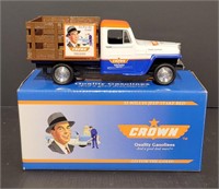 Crown Gasolines 1/25th scale diecast 53 willy jeep