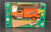Ertl Diecast 1/24th scale NFL truck bank browns