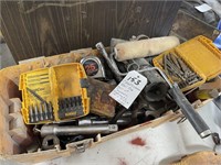 Craftsman tool box full of sockets, ratchets, more