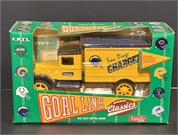 Ertl Diecast 1/24th scale NFL truck bank Chargers
