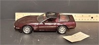 1/24th diecast franklin mint  1993 Corvette