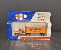 1/64 diecast Yellow transit co tractor trailer