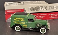 Liberty 1/28 Diecast 1936 Dodge panel truck Bank