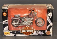 Harley Davidson 1;18 Scale Motorcycle In box