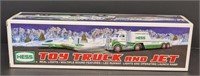 Hess Toy Truck and jet new in box