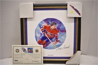 2003 Canada Post NHL All Stars Lithograph & Stamp