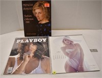 Princess Diana Book and 2 Playboy Calendars