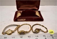 3 - Vintage Lady's Watches *CC (Unknown working