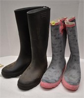 Size 9 & 10 Rubber Boots *LYS