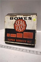 "Bowes" Seal Fast Service Station Metal Display