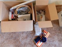 2 boxes of sewing items
