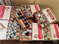 all spools & boxes for 1 money