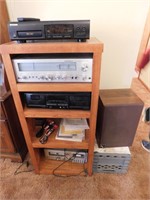 all stereo equip.,speakers & electronics w/stand