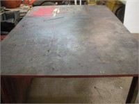 Steel Work Bench  1/8 Thick Top   72x48x37 Inches