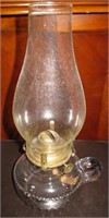 Vtg Globe P&A MFG Co. Oil Lamp