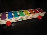 Retro Fisher Price Xylophone Pull Toy