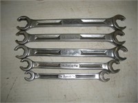 Snap on  SAE Line Wrenches  3/8 to 13/16