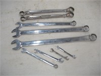 Snap on Assorted Wrenches SAE Largest 15/16