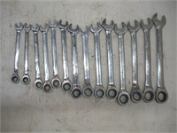 Gear Wrench Metric Wrench set 8-17
