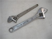 15 and 18 inch adjustable wrenchs