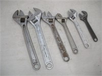 Adjustable Wrenchs 6-8-m 10 and 12 size
