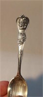 Chicago Masonic Sterling Silver Spoon 4 1/8" 11.8g