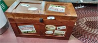 Napa Valley Wine Display Storage trunk