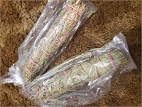 2 Sage Smudge Sticks, NEW