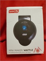 Mini Dash Waffle Maker, New in Box