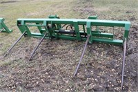 MDS Double Round Extendable Double Tine Bale Fork