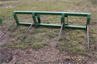 MDS Rigid Double Round Bale Double Tine Fork