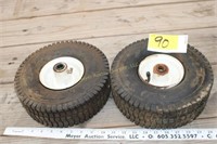Pair of Wheel Barrow Tires