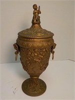 Figural vase/urn