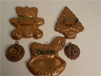 Copper Cookie Cutters