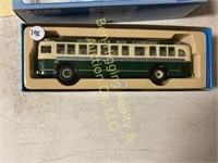 1956 ‘Worcester, MA’ Bus 1/50 Scale Diecast