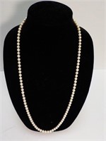 Pearl Necklace, 14K clasp