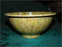 111 Yellow Unmarked Texas Ware Bowl