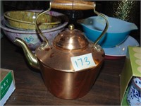Tangus Copperware Tea Pot